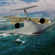 Illustration for article titled Lockheed Moves Foward With Big Blended Wing Hybrid Transport Jet Design